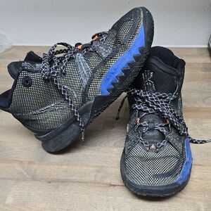 Nike Kyrie 7 Grind Lime Ice Green Blue Black Sneaker Boys 3.5